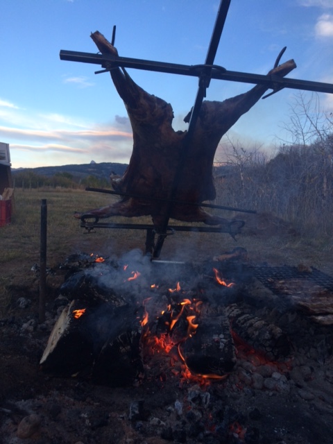 Teton Valley Cabins asado