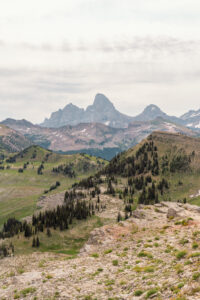 mountain scape in idaho